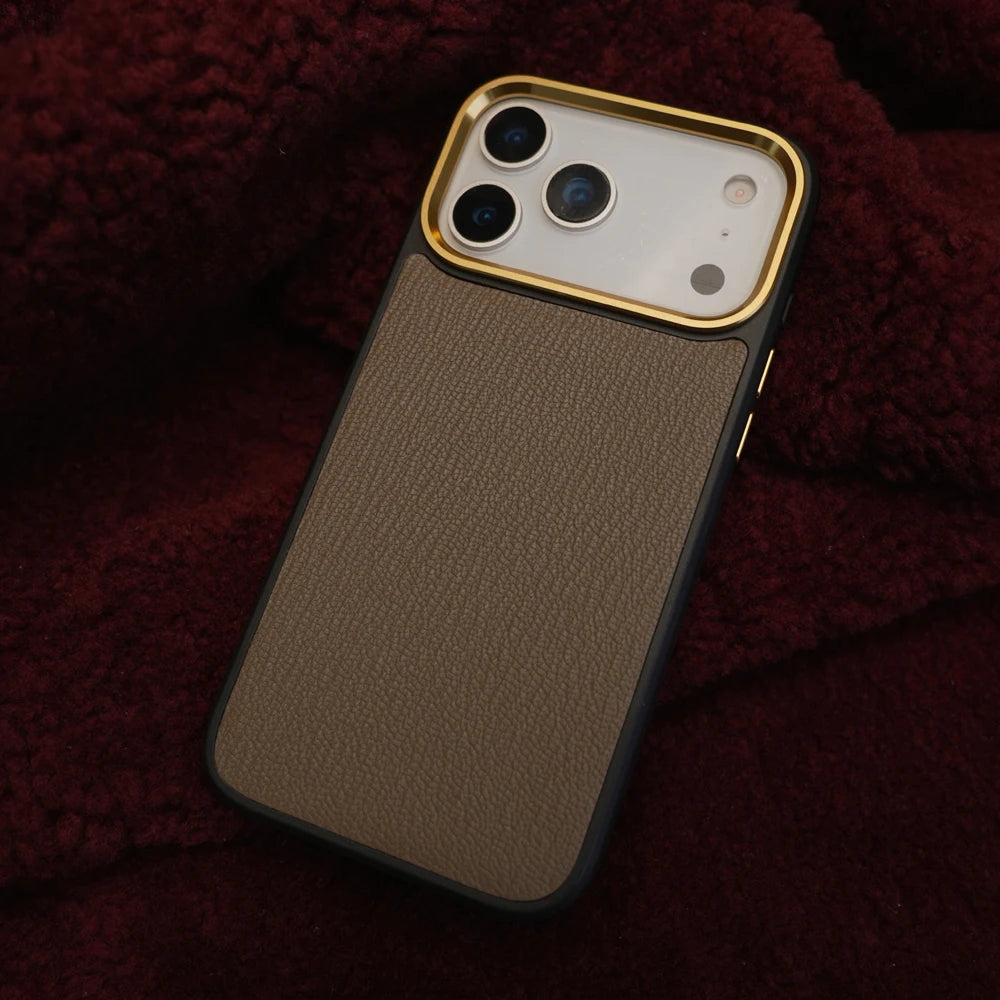 Personalized Luxury Magsafe Leather Phone Case