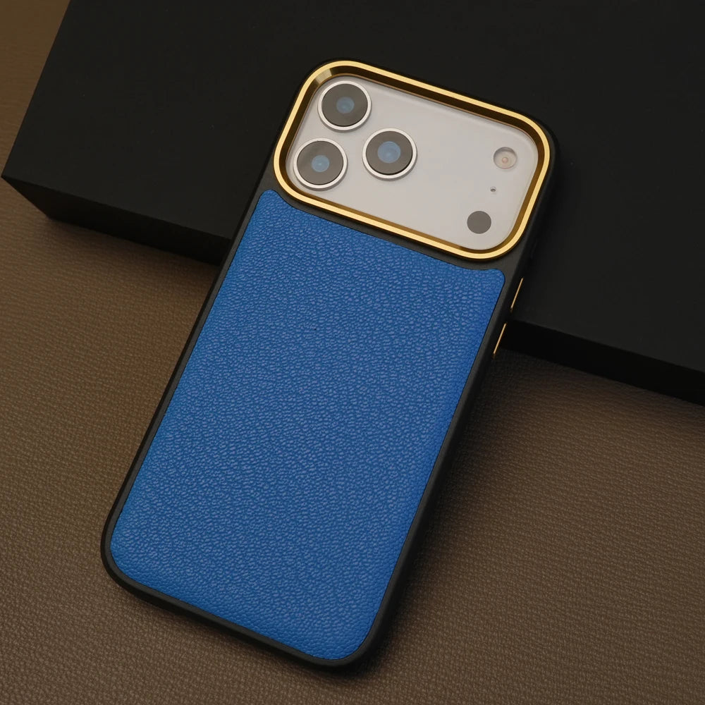 Personalized Luxury Magsafe Leather Phone Case