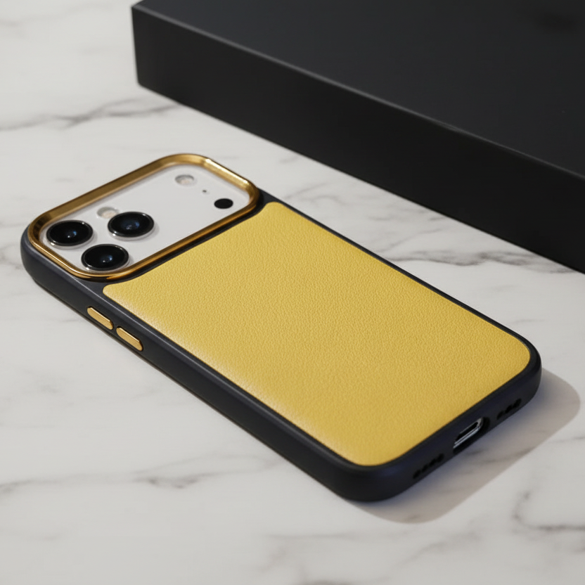 Personalized Luxury Magsafe Leather Phone Case